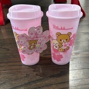 Rilakkuma reusable cups